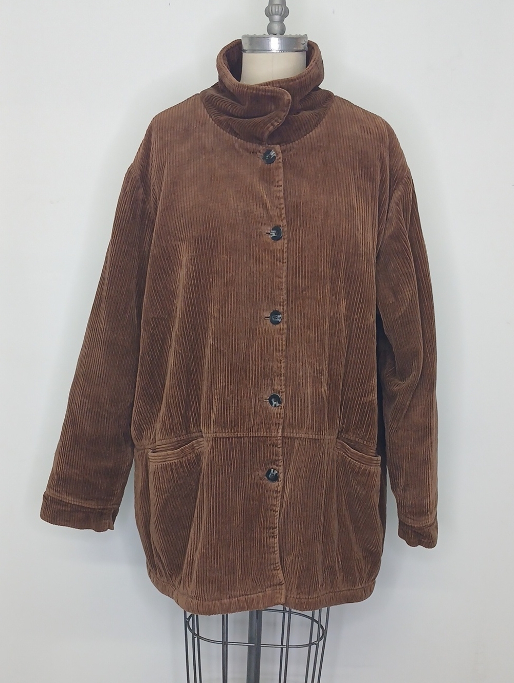 Vintage BLAIR Brown Corduroy Jacket / 2XL